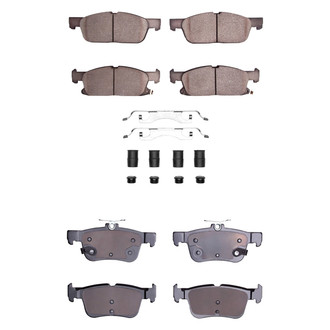 DFC® - 4000 HybriDynamic Hybrid Front and Rear Brake Pad Set