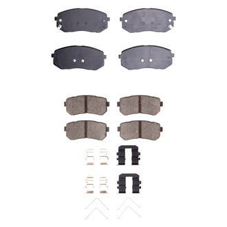 DFC® - 4000 HybriDynamic Hybrid Front and Rear Brake Pad Set