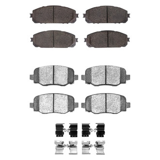 DFC® - 4000 HybriDynamic Hybrid Front and Rear Brake Pad Set