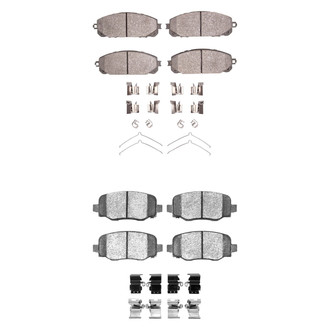 DFC® - 4000 HybriDynamic Hybrid Front and Rear Brake Pad Set