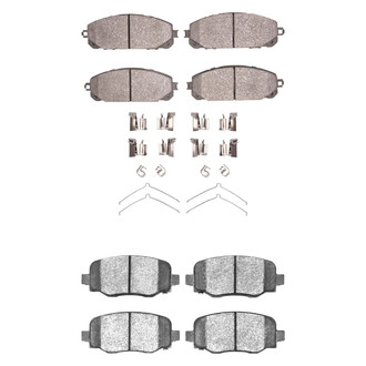 DFC® - 4000 HybriDynamic Hybrid Front and Rear Brake Pad Set