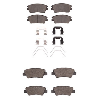 DFC® - 4000 HybriDynamic Hybrid Front and Rear Brake Pad Set