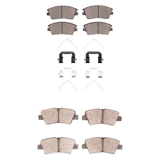 DFC® - 4000 HybriDynamic Hybrid Front and Rear Brake Pad Set