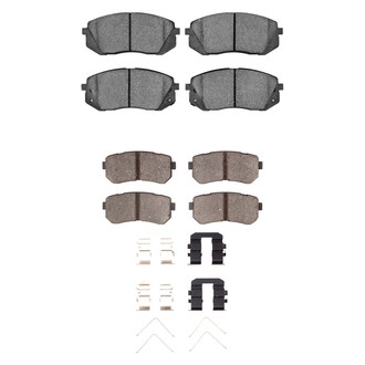 DFC® - 4000 HybriDynamic Hybrid Front and Rear Brake Pad Set