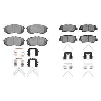 DFC® - 4000 HybriDynamic Hybrid Front and Rear Brake Pad Set