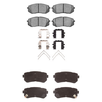 DFC® - 4000 HybriDynamic Hybrid Front and Rear Brake Pad Set