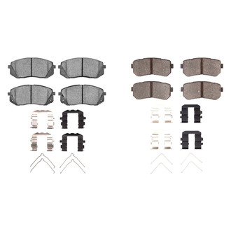 DFC® - 4000 HybriDynamic Hybrid Front and Rear Brake Pad Set
