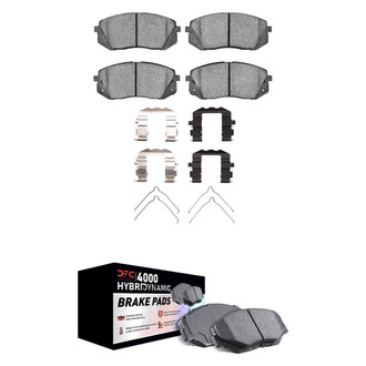DFC® - 4000 HybriDynamic Hybrid Front and Rear Brake Pad Set