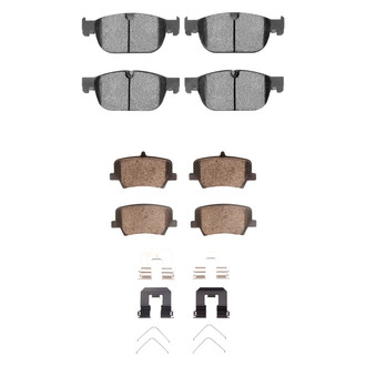 DFC® - 4000 HybriDynamic Hybrid Front and Rear Brake Pad Set