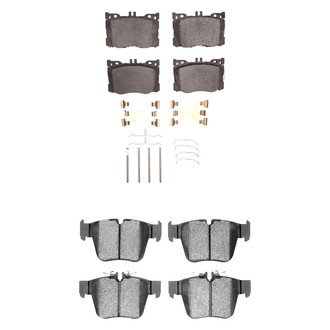 DFC® - 4000 HybriDynamic Hybrid Front and Rear Brake Pad Set