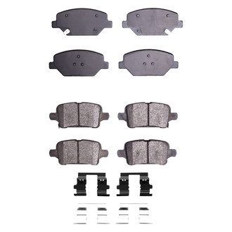 DFC® - 4000 HybriDynamic Hybrid Front and Rear Brake Pad Set