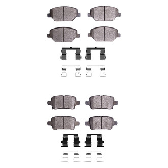 DFC® - 4000 HybriDynamic Hybrid Front and Rear Brake Pad Set