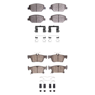 DFC® - 4000 HybriDynamic Hybrid Front and Rear Brake Pad Set
