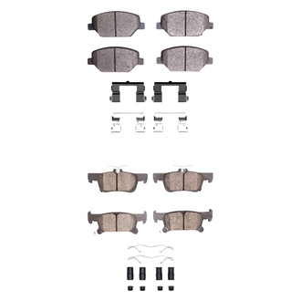 DFC® - 4000 HybriDynamic Hybrid Front and Rear Brake Pad Set