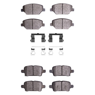 DFC® - 4000 HybriDynamic Hybrid Front and Rear Brake Pad Set