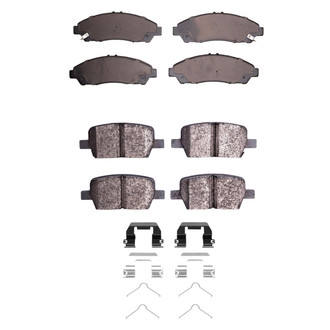 DFC® - 4000 HybriDynamic Hybrid Front and Rear Brake Pad Set