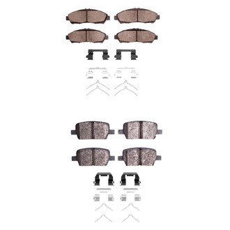 DFC® - 4000 HybriDynamic Hybrid Front and Rear Brake Pad Set