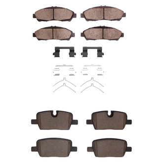 DFC® - 4000 HybriDynamic Hybrid Front and Rear Brake Pad Set