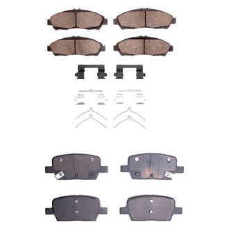 DFC® - 4000 HybriDynamic Hybrid Front and Rear Brake Pad Set
