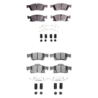 DFC® - 4000 HybriDynamic Hybrid Front and Rear Brake Pad Set