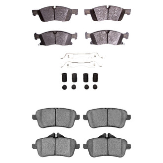 DFC® - 4000 HybriDynamic Hybrid Front and Rear Brake Pad Set