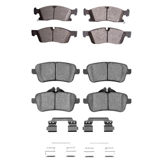 DFC® - 4000 HybriDynamic Hybrid Front and Rear Brake Pad Set