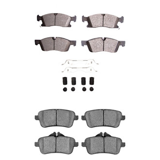 DFC® - 4000 HybriDynamic Hybrid Front and Rear Brake Pad Set