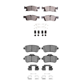 DFC® - 4000 HybriDynamic Hybrid Front and Rear Brake Pad Set