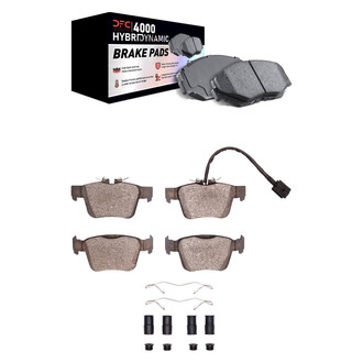 DFC® - 4000 HybriDynamic Hybrid Front and Rear Brake Pad Set