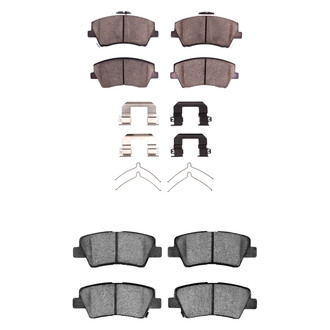 DFC® - 4000 HybriDynamic Hybrid Front and Rear Brake Pad Set