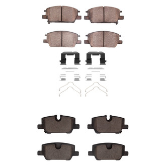 DFC® - 4000 HybriDynamic Hybrid Front and Rear Brake Pad Set