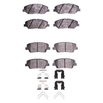 DFC® - 4000 HybriDynamic Hybrid Front and Rear Brake Pad Set