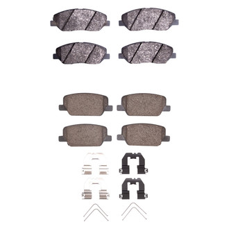 DFC® - 4000 HybriDynamic Hybrid Front and Rear Brake Pad Set