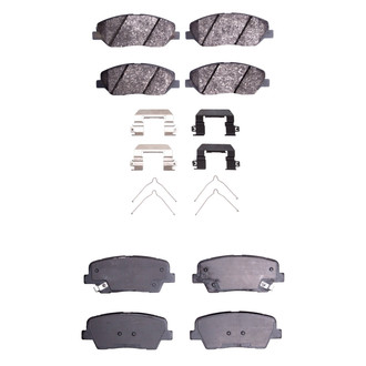 DFC® - 4000 HybriDynamic Hybrid Front and Rear Brake Pad Set