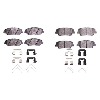 DFC® - 4000 HybriDynamic Hybrid Front and Rear Brake Pad Set