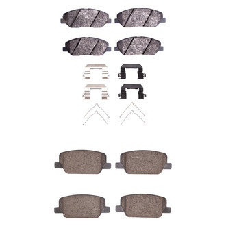 DFC® - 4000 HybriDynamic Hybrid Front and Rear Brake Pad Set
