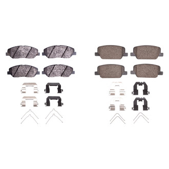 DFC® - 4000 HybriDynamic Hybrid Front and Rear Brake Pad Set