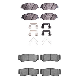 DFC® - 4000 HybriDynamic Hybrid Front and Rear Brake Pad Set