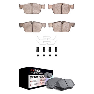 DFC® - 4000 HybriDynamic Hybrid Front and Rear Brake Pad Set