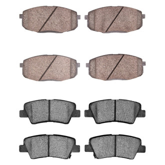 DFC® - 4000 HybriDynamic Hybrid Front and Rear Brake Pad Set
