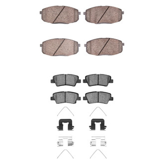 DFC® - 4000 HybriDynamic Hybrid Front and Rear Brake Pad Set
