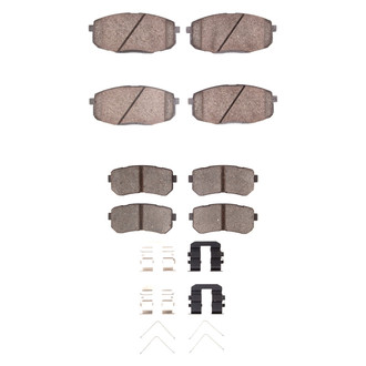 DFC® - 4000 HybriDynamic Hybrid Front and Rear Brake Pad Set