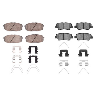 DFC® - 4000 HybriDynamic Hybrid Front and Rear Brake Pad Set