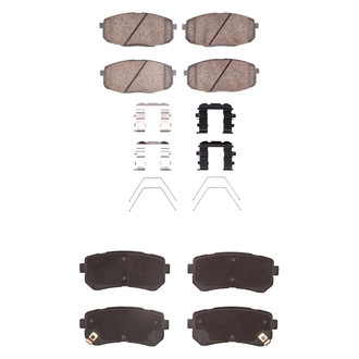 DFC® - 4000 HybriDynamic Hybrid Front and Rear Brake Pad Set