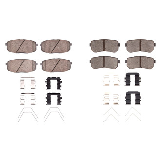 DFC® - 4000 HybriDynamic Hybrid Front and Rear Brake Pad Set