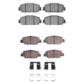 DFC® - 4000 HybriDynamic Hybrid Front and Rear Brake Pad Set