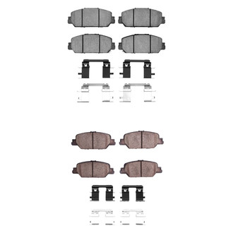 DFC® - 4000 HybriDynamic Hybrid Front and Rear Brake Pad Set