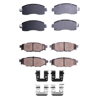 DFC® - 4000 HybriDynamic Hybrid Front and Rear Brake Pad Set