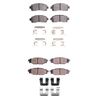DFC® - 4000 HybriDynamic Hybrid Front and Rear Brake Pad Set