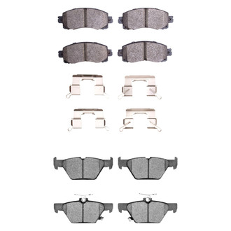 DFC® - 4000 HybriDynamic Hybrid Front and Rear Brake Pad Set
